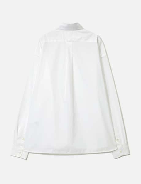 White Employee Shirt view 9