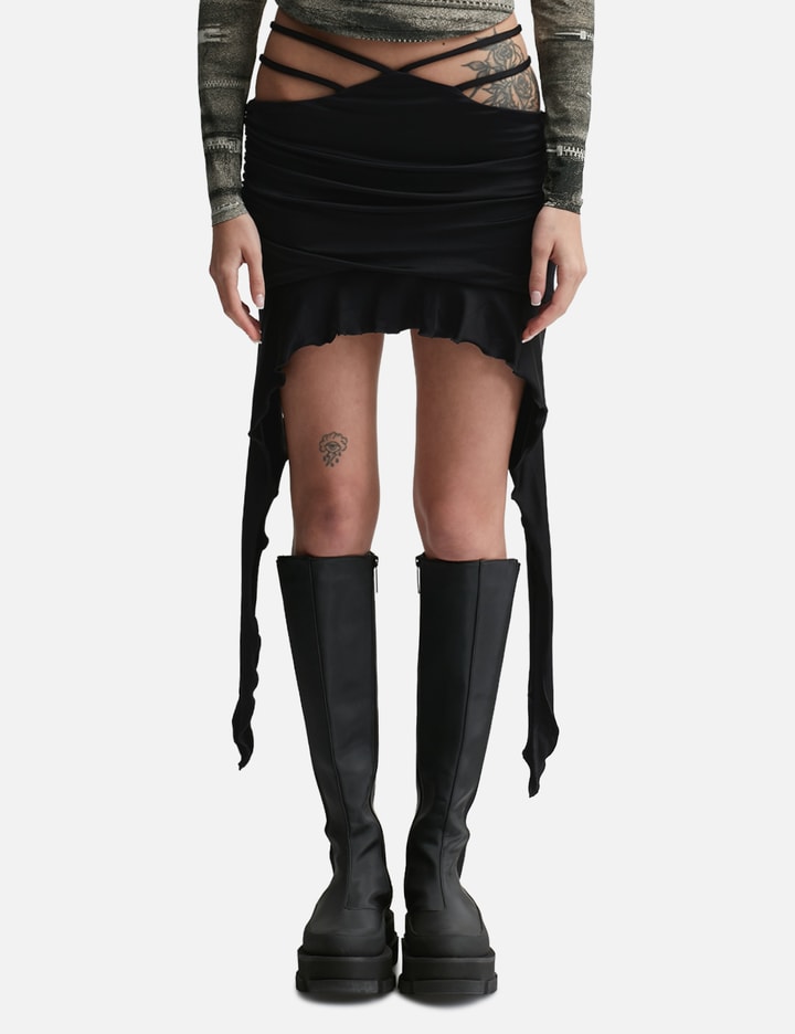 Ruffled Mini Skirt Placeholder Image