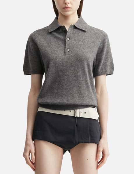 Short Sleeve Knit Polo view 10