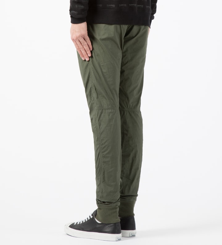 Maharishi x Undefeated Olive Lack Woven Track Pants Placeholder Image