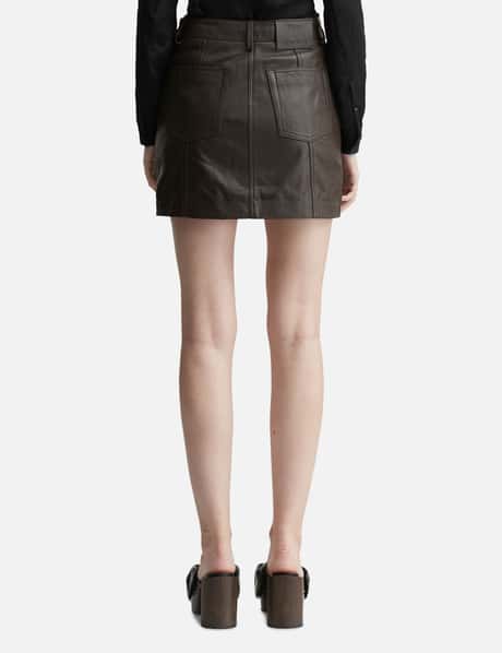 Sia Leather Skirt view 9
