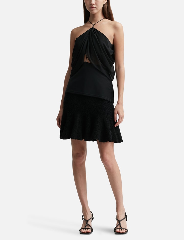 Draped Sleeveless Top Placeholder Image