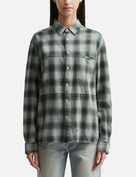 Observe Plaid Panel Shirt