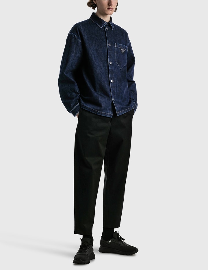 코튼 데님 셔츠 재킷 Placeholder Image