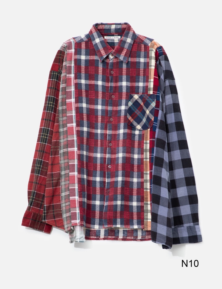 Flannel Shirt - 7 Cuts Wide Shirt view 15
