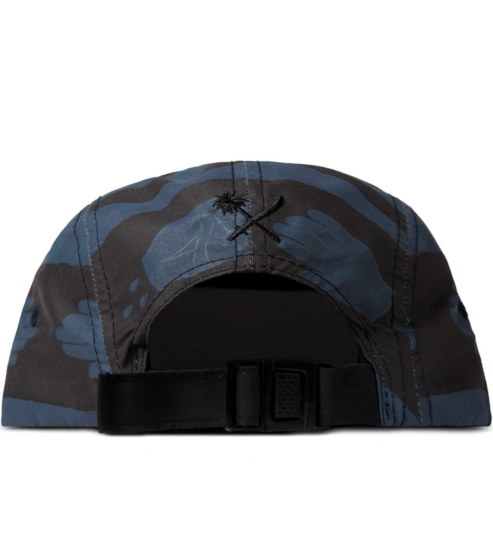 Blue Electric Funeral Camp Cap Placeholder Image