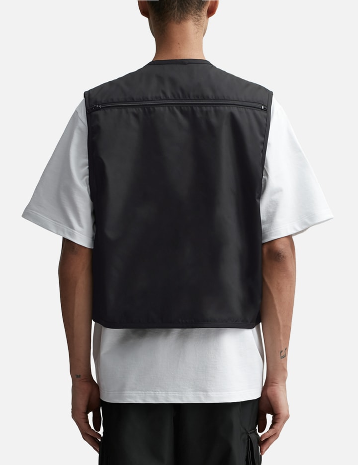 Shop Prada Re-nylon Vest In Black