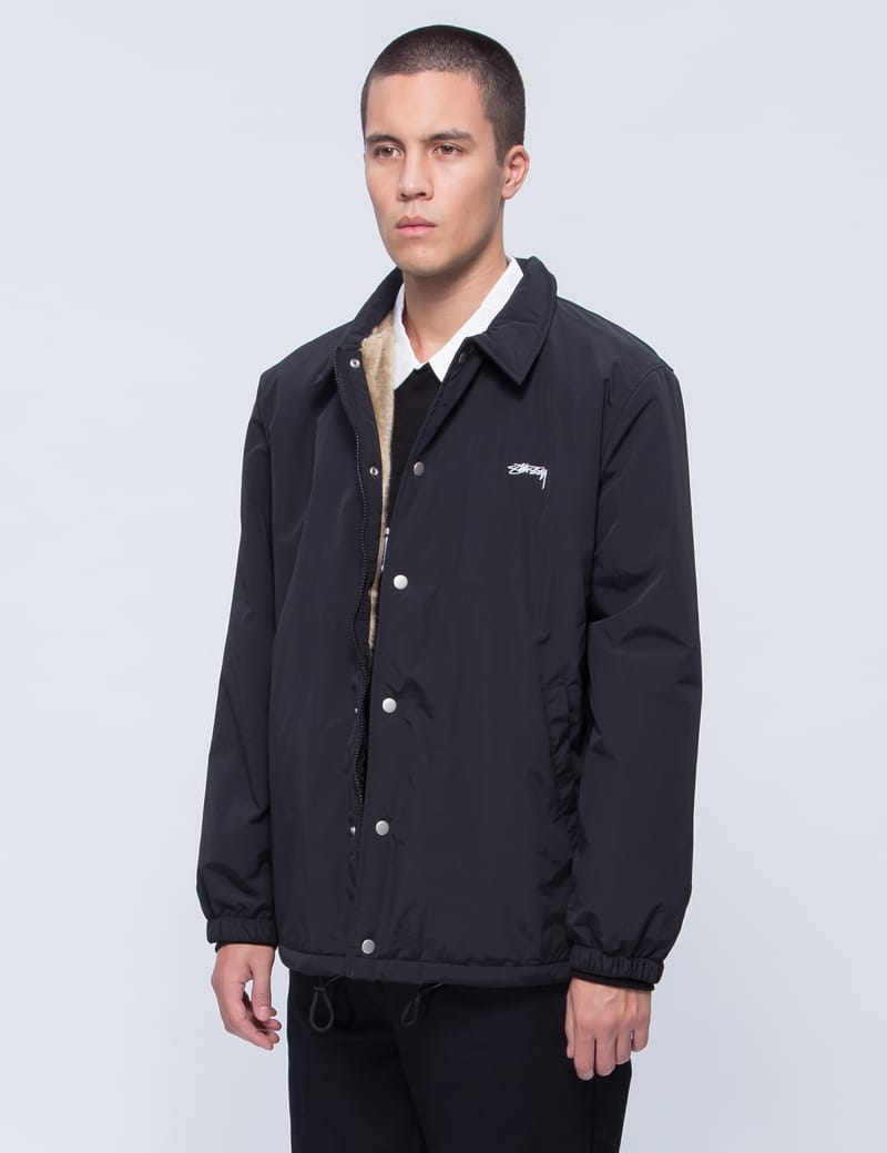 stussy smooth stock coach jacket