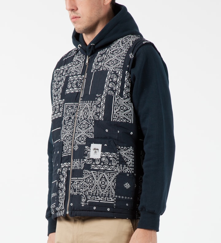 Navy Bandana Reversible Vest Placeholder Image