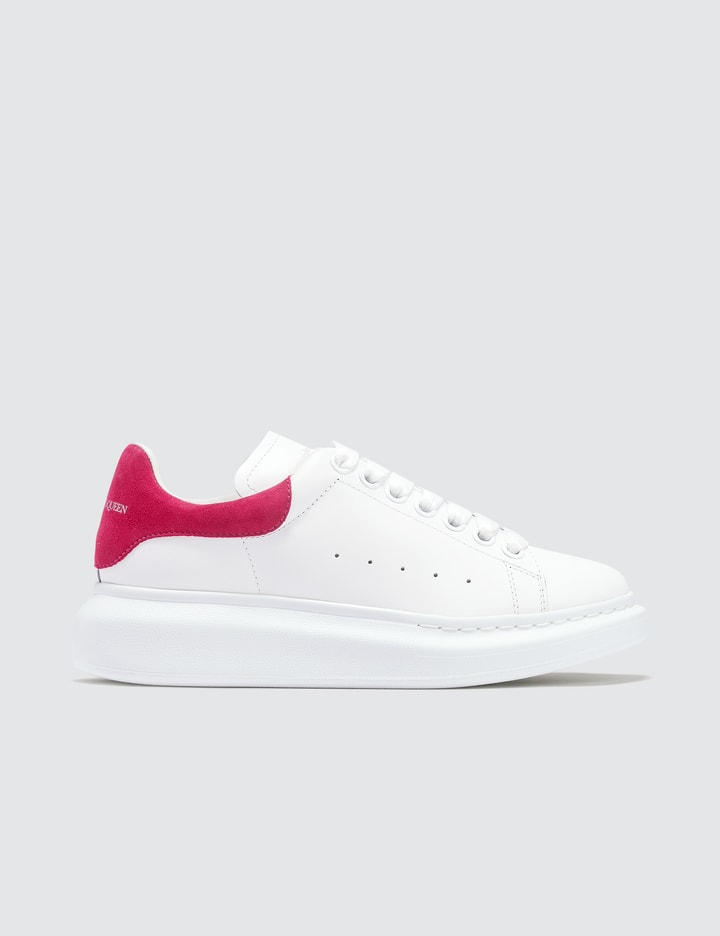 Raised-sole Low-top Leather Trainers Placeholder Image