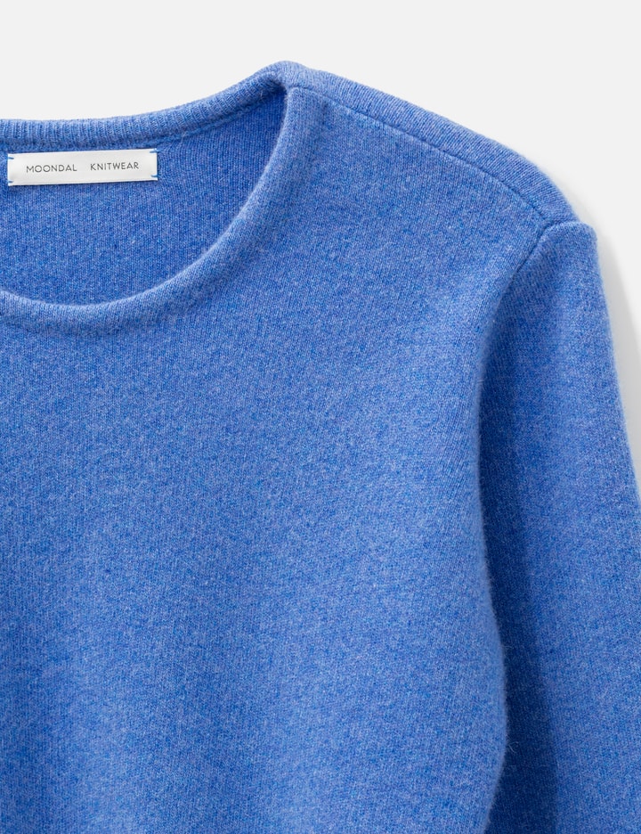 Moondal Basic Round Knit In Blue