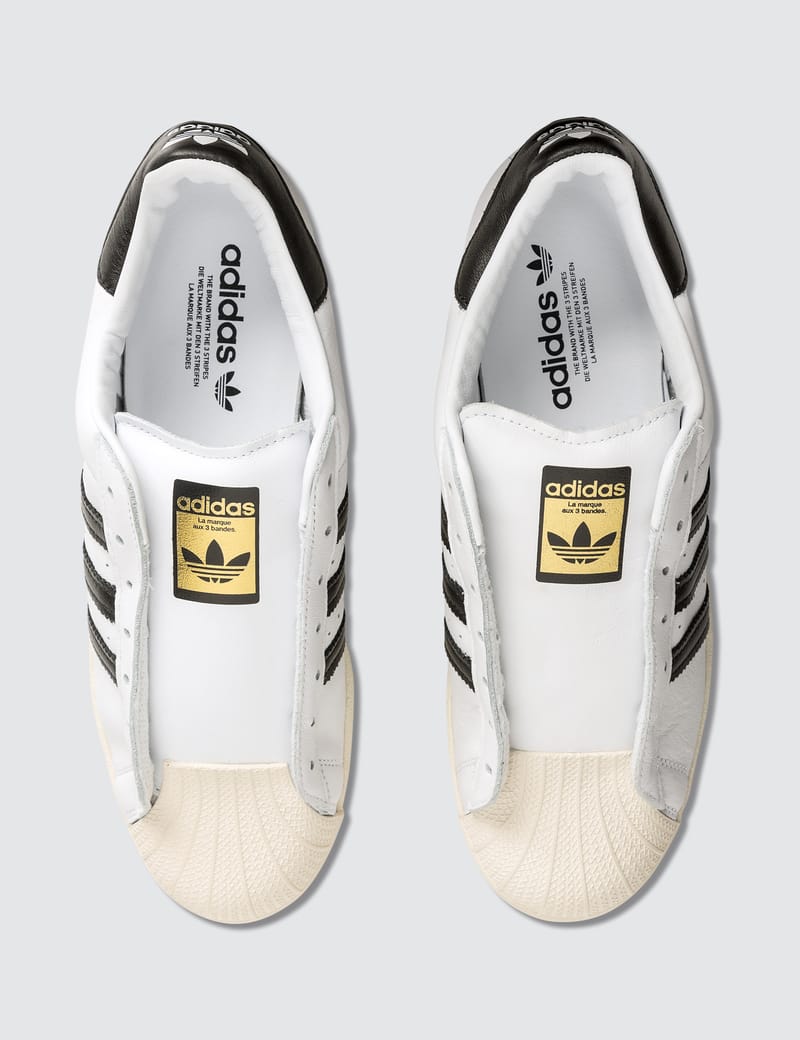 adidas Originals - Superstar Laceless | HBX - Globally Curated Fashion and  Lifestyle by Hypebeast
