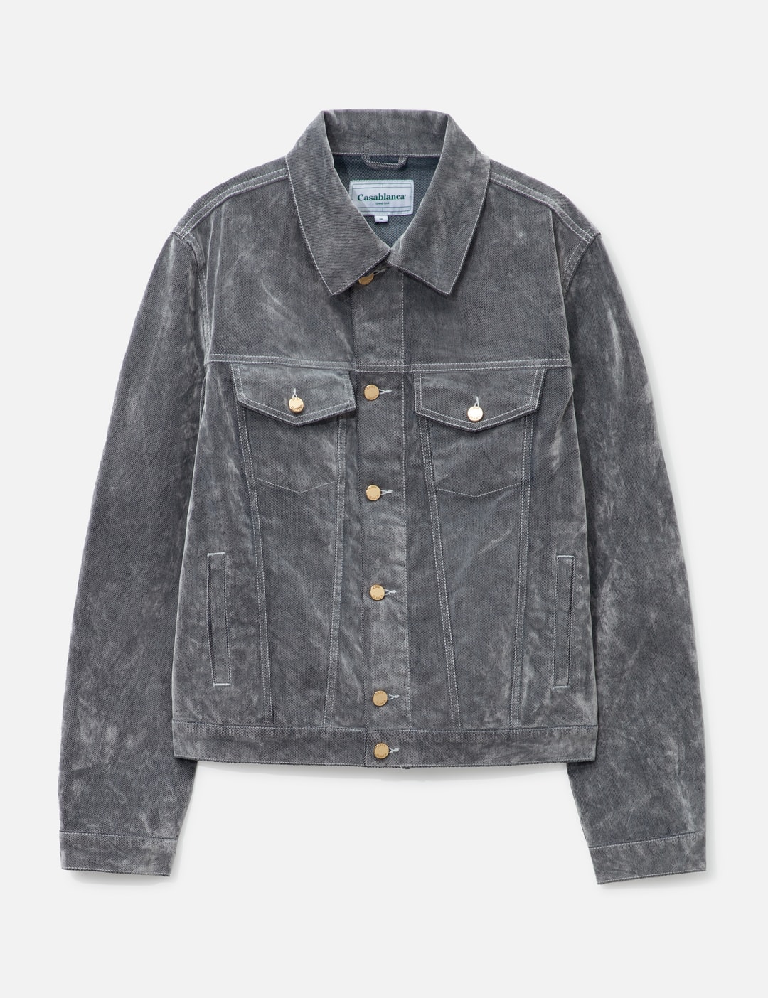 Peach Denim Jacket view 7