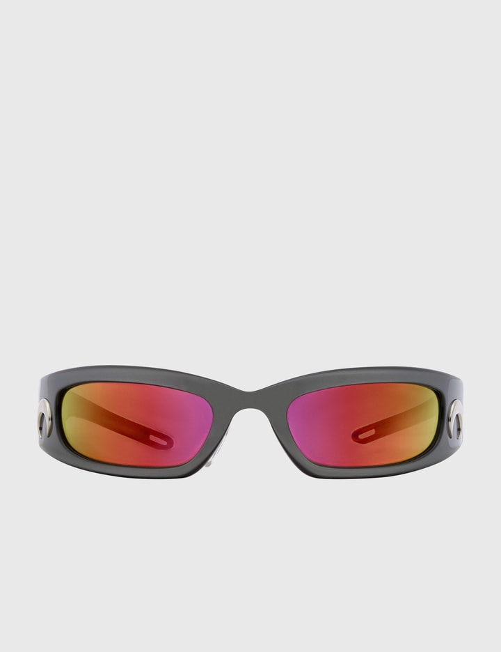 Gentle Monster X Marine Serre Curved Tinted Glasses Placeholder Image