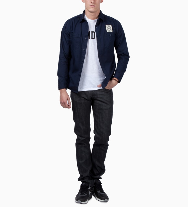 Navy SSDD Herring Bone Shirt Placeholder Image