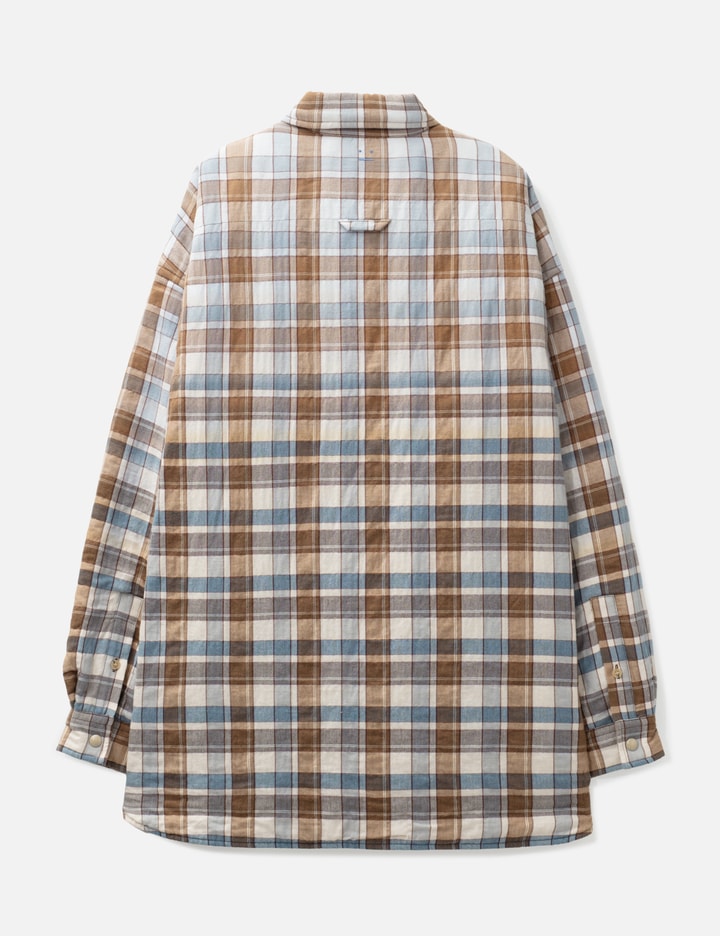 Acne Studios Oriol Oversize Flannel Face Shirt Jacket
