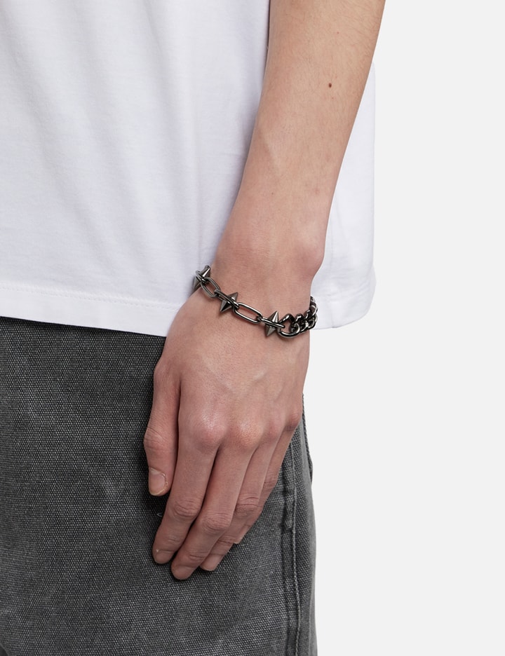 MIXY SPIKE BRACELET - GUNMETAL Placeholder Image