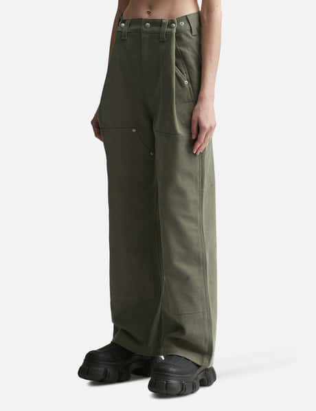 UNfake Pants 辿っ S/M Moss Gray