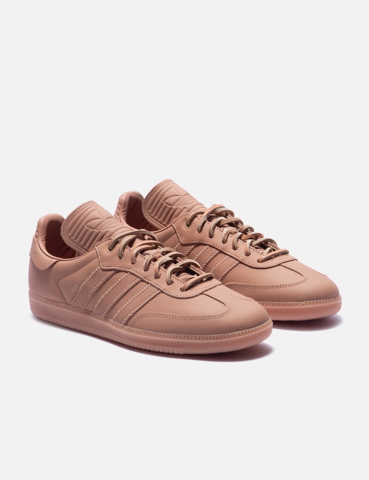 Adidas Originals Adidas Humanrace Samba Low Top Sneaker In White