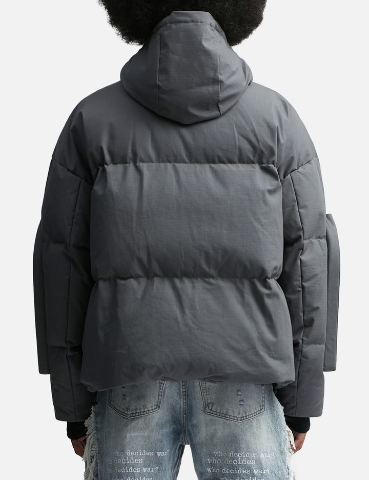 Who Decides War x Add Down Bomber With Detachable Hood Placeholder Image