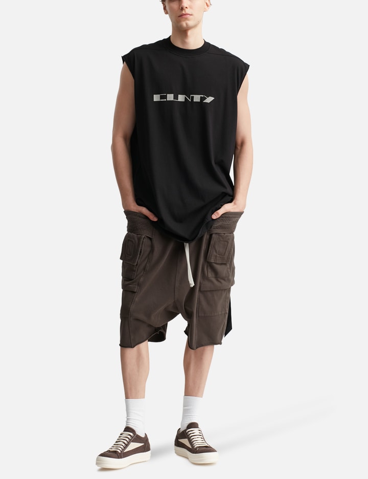 Rick Owens Drkshdw Tarp T-shirt In Black