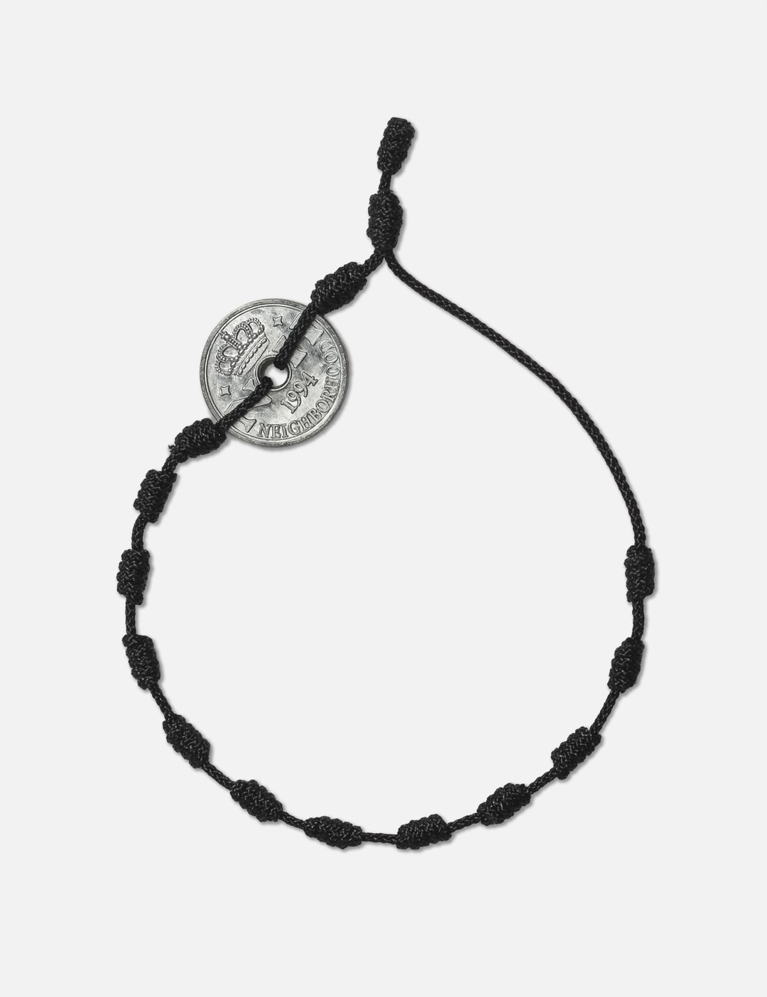 NEIGHBORHOOD - Cord Coin Bracelet | HBX
