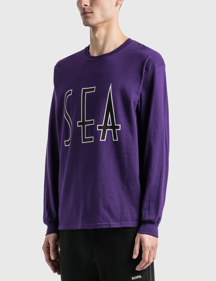 Sea (Wavy) Long Sleeve T-Shirt Placeholder Image