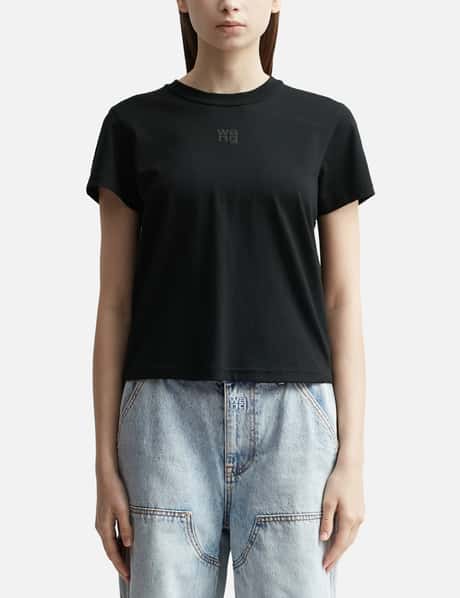 T Alexander Wang - Essential Jersey T-shirt | HBX - Globally Curated Fashion and Lifestyle Hypebeast