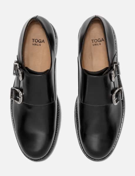 Toga Virilis - Double Monk Strap Brogues | HBX - Globally Curated 