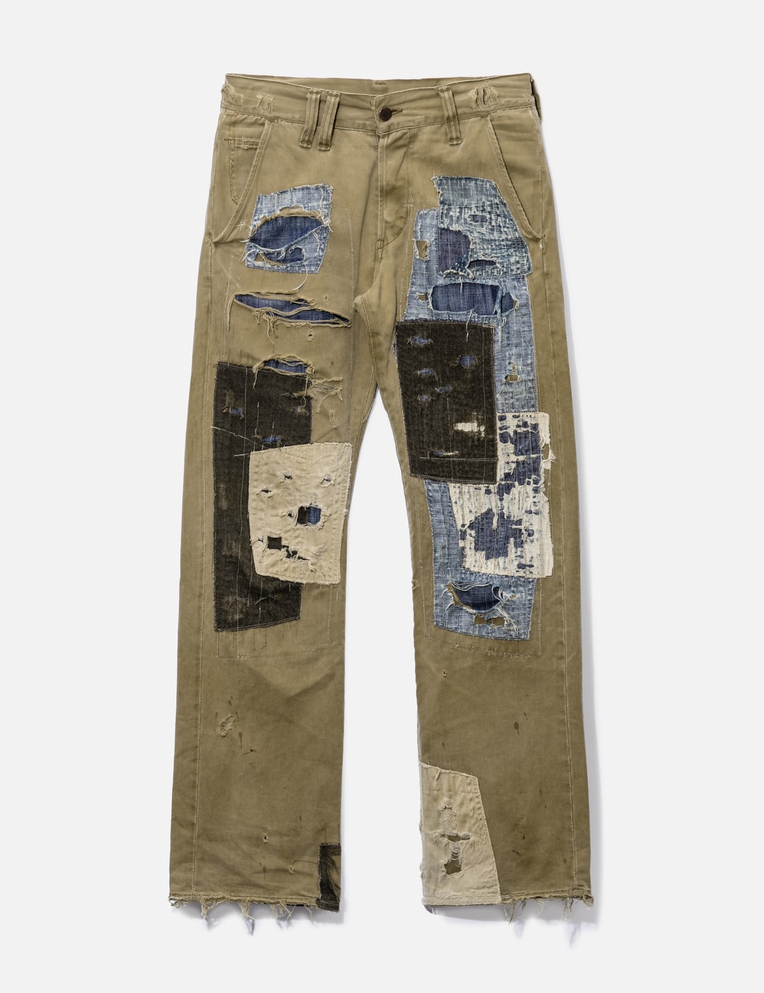 Women's Cargo Patchwork Straight Pant - Future Collective™ With