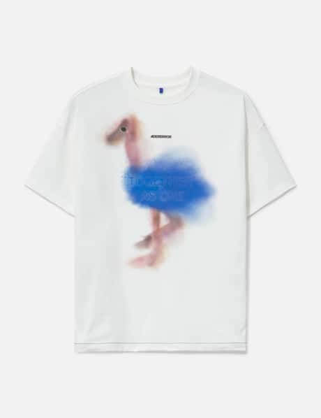 Ader Error Ostrich Semi-oversized Fit T-shirt