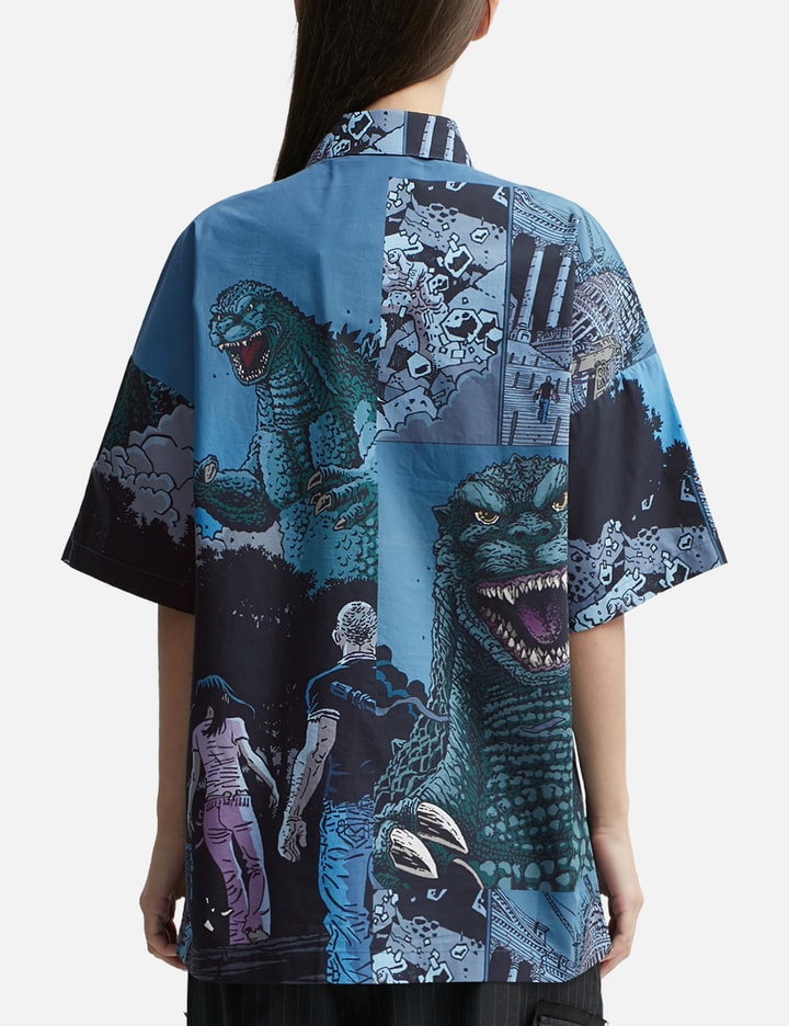 Godzilla X Dhruv Kapoor Kimono Shirt Placeholder Image