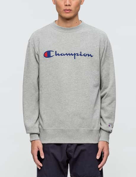 Champion Japan Script Logo Sweatshirt HBX