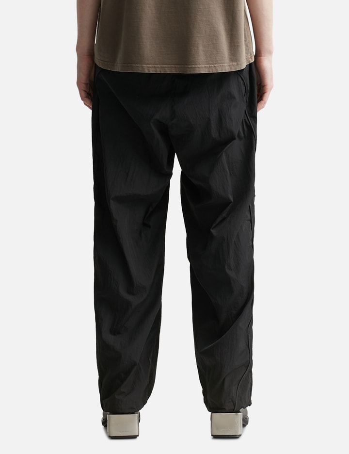 Nylon Monogram Parachute Trousers Black