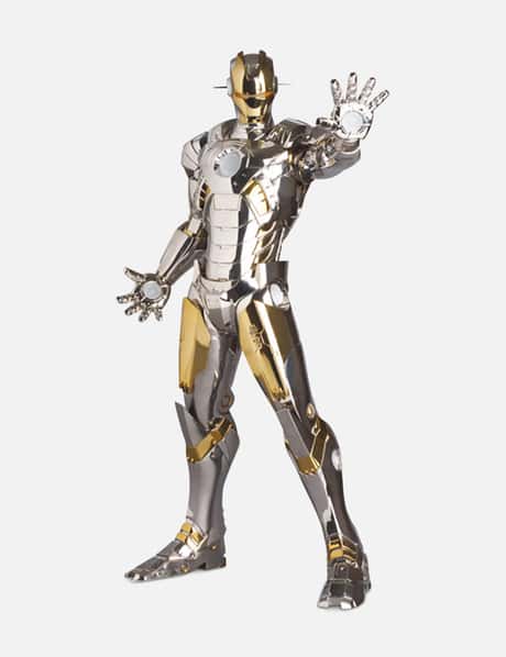 Medicom Toy Hajime Sorayama Iron Man Metroplis Figure