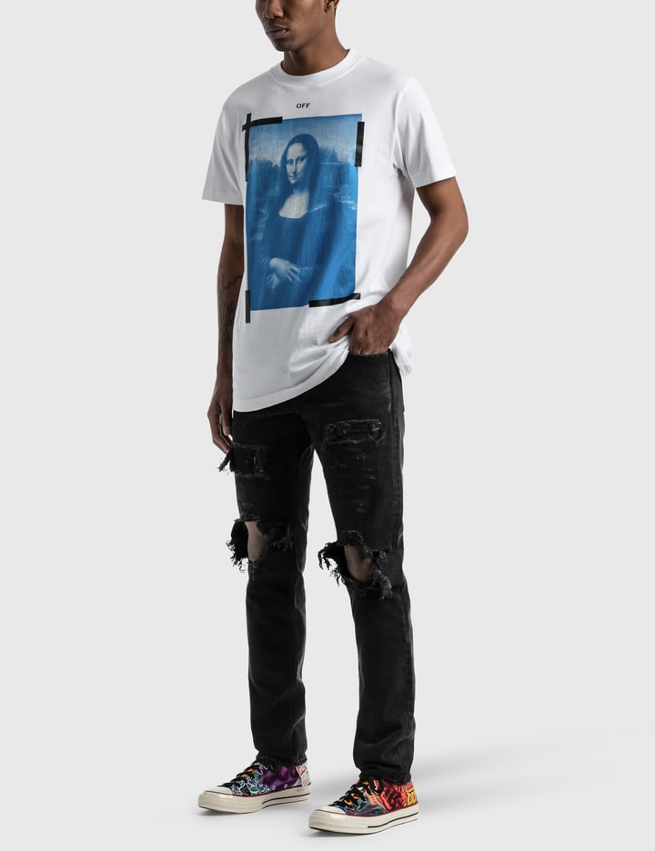 Mona Lisa Graphic Slim T-shirt Placeholder Image