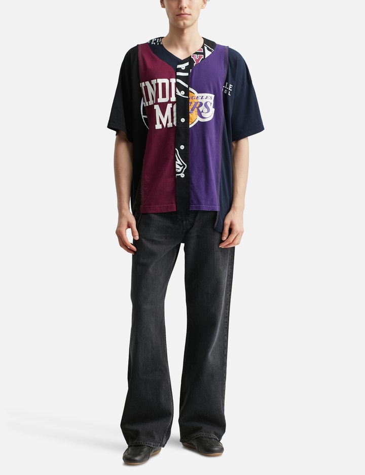 4 Cuts Wide College Baseball Shirt Placeholder Image