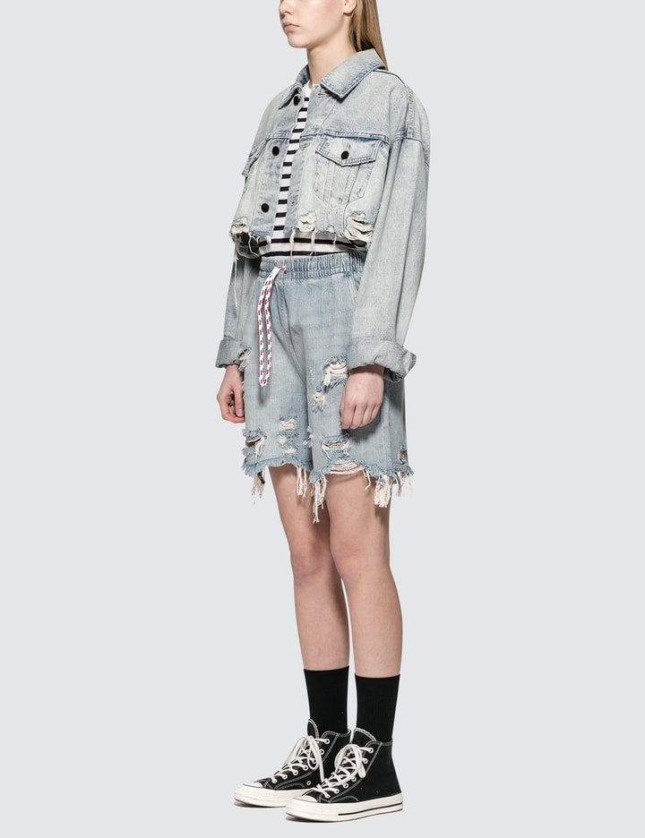 Blaze Crop Denim Jacket Placeholder Image