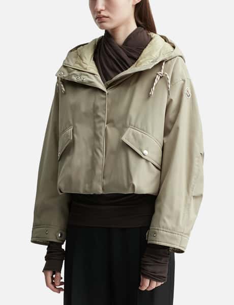 Eucalyptus Hooded Short Down Jacket view 7