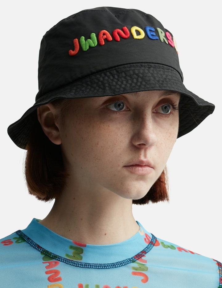 Bucket Hat With Logo Placeholder Image