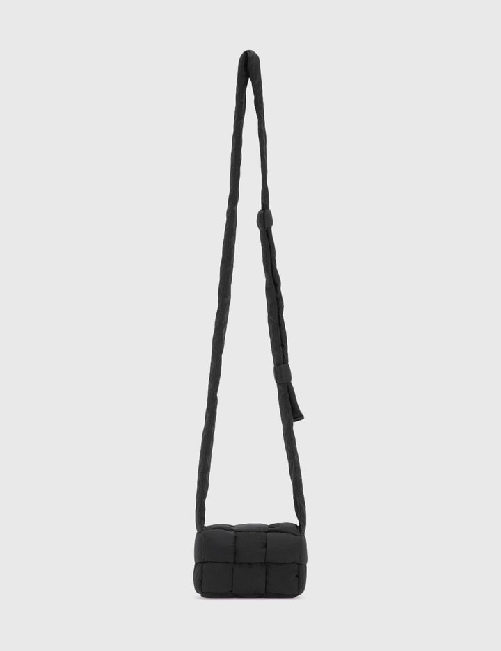 Bottega Veneta Men's Padded Intreccio Denim Medium Crossbody Bag