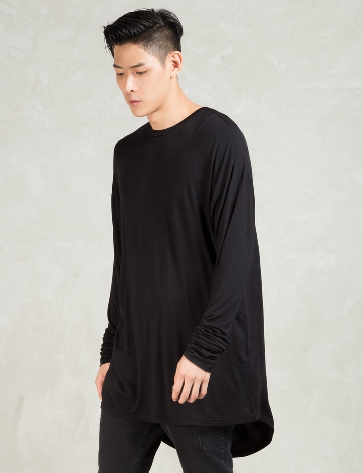 Black Essential L/S Sdrop Back Under T-Shirt Placeholder Image