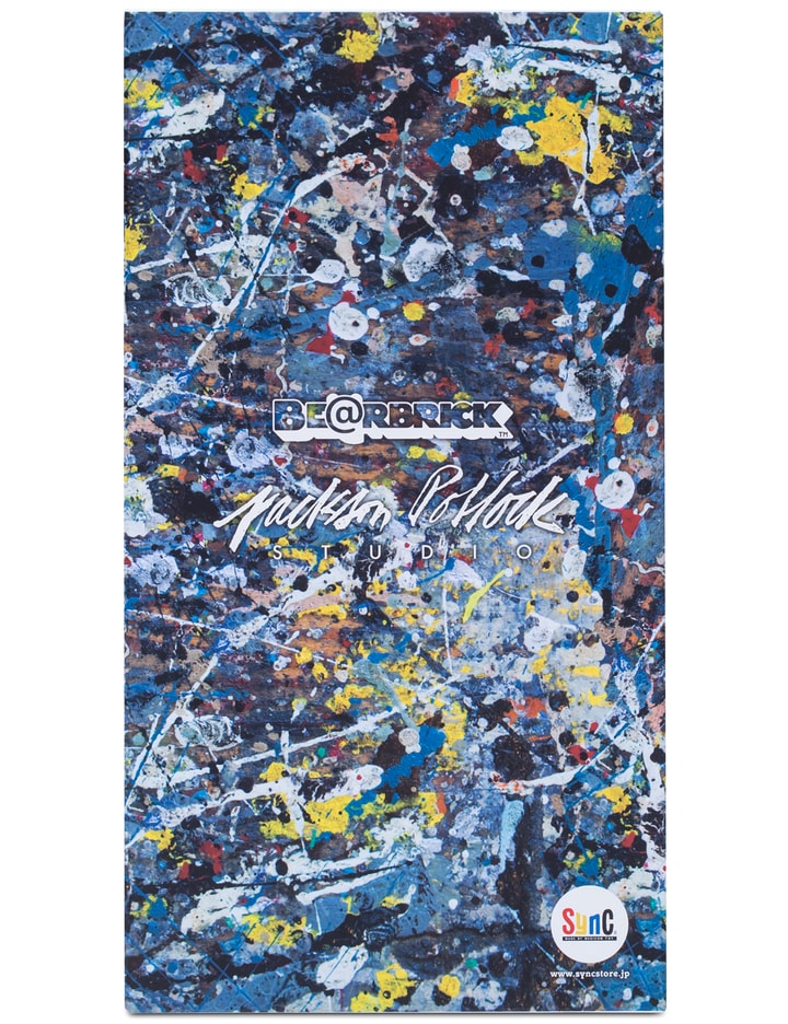 400% Jackson Pollock Studio Be@rbrick Placeholder Image