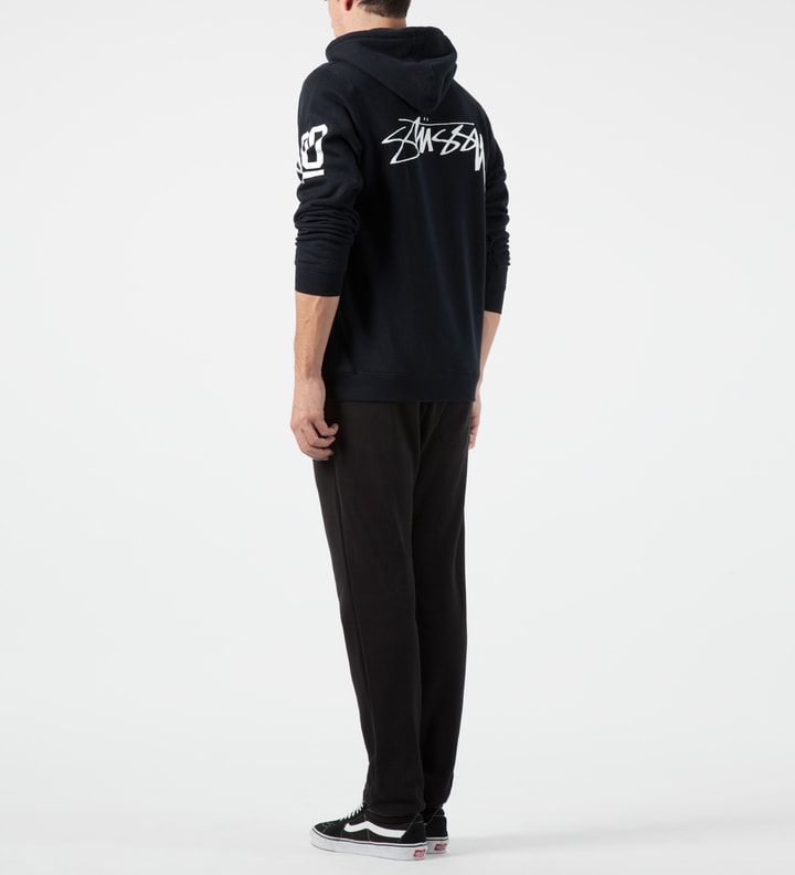 Navy SS Old Skool Hoodie Placeholder Image