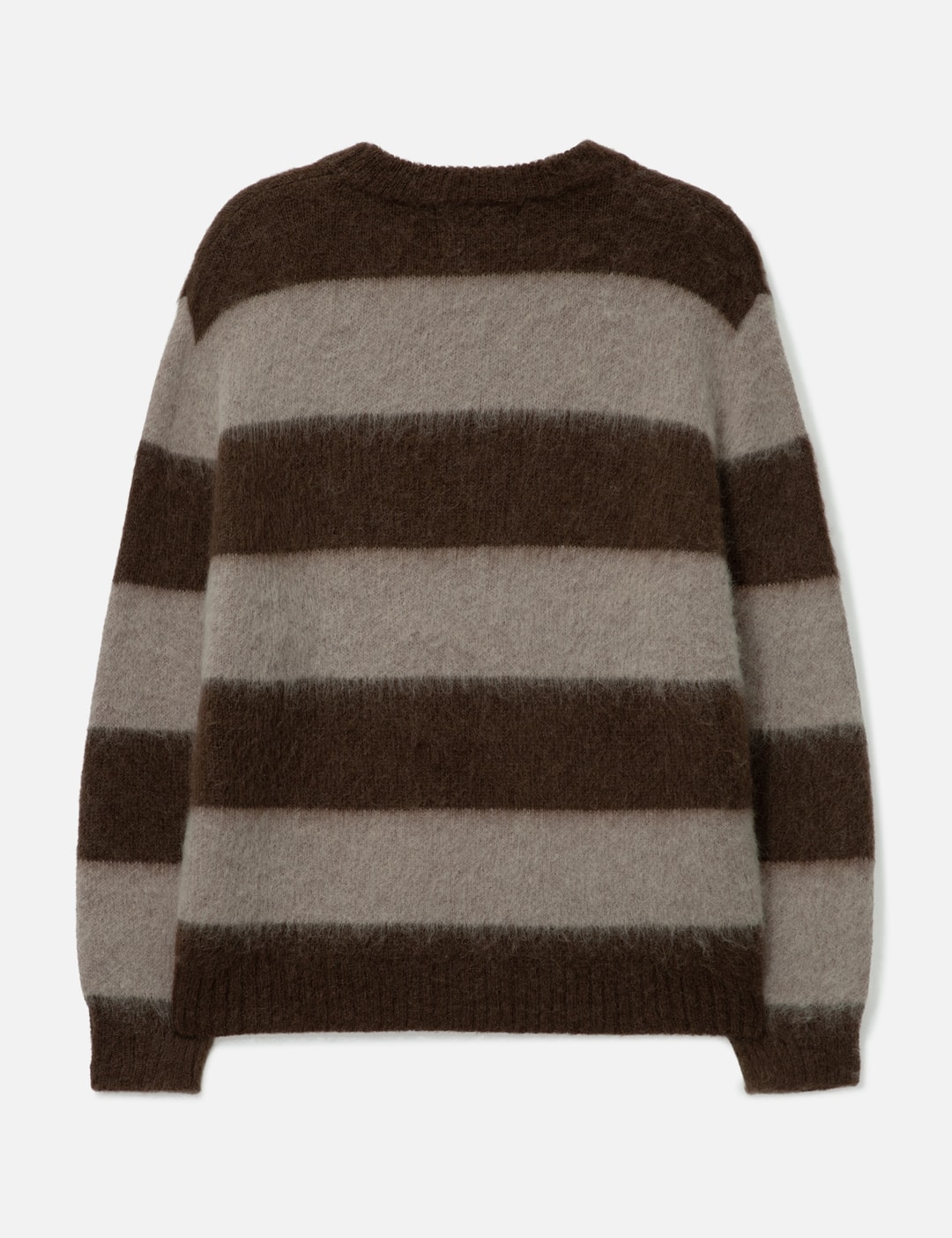 Wool Mohair Striped Knit Sweater view 9