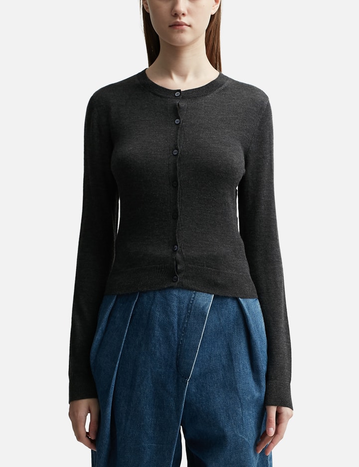 DRAPED CARDIGAN