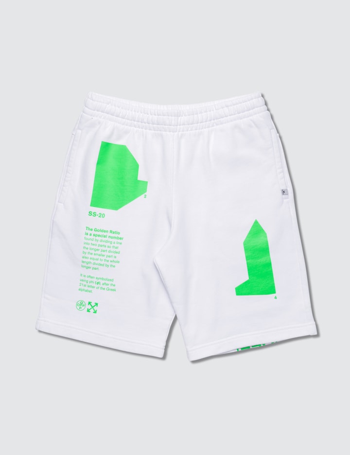 Arch Shapes Sweat Shorts Placeholder Image