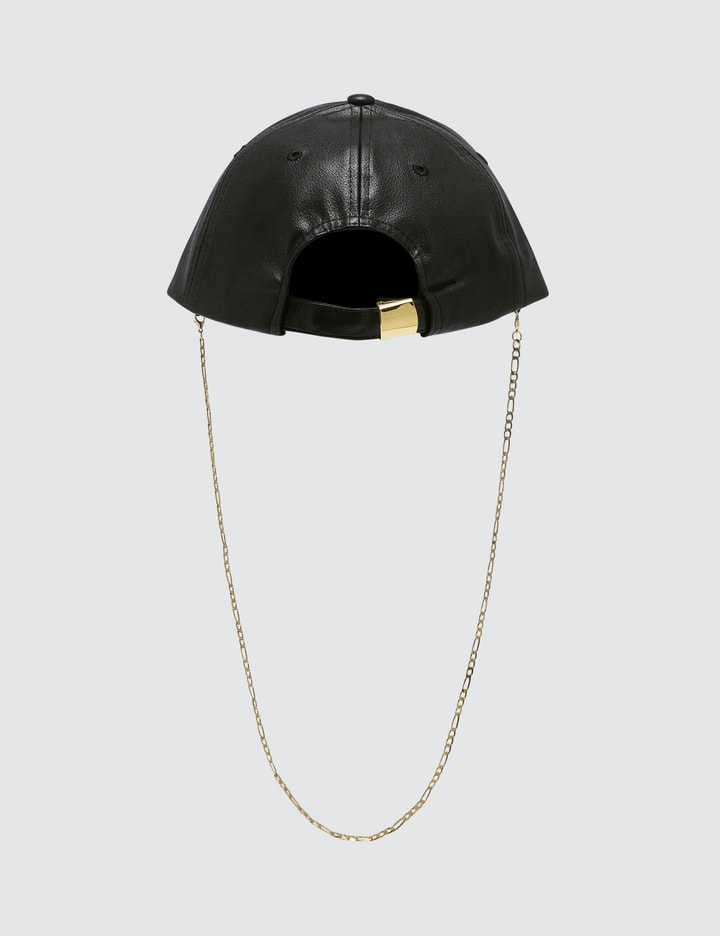 Faux Luxe Leather Baseball Cap Placeholder Image