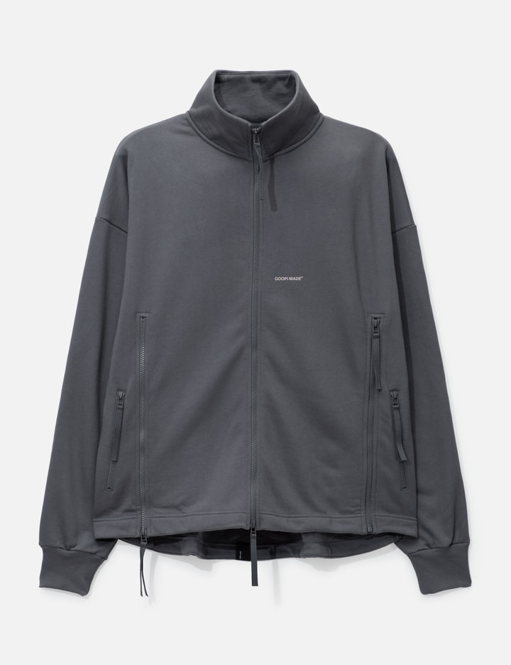 Goopimade “pth-01” Softbox Multi-zip Cozy Jacket In Grey