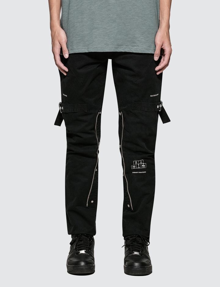 Number (N)ine x C2H4 Guitar Blueprint Punk Cargo Pants Placeholder Image